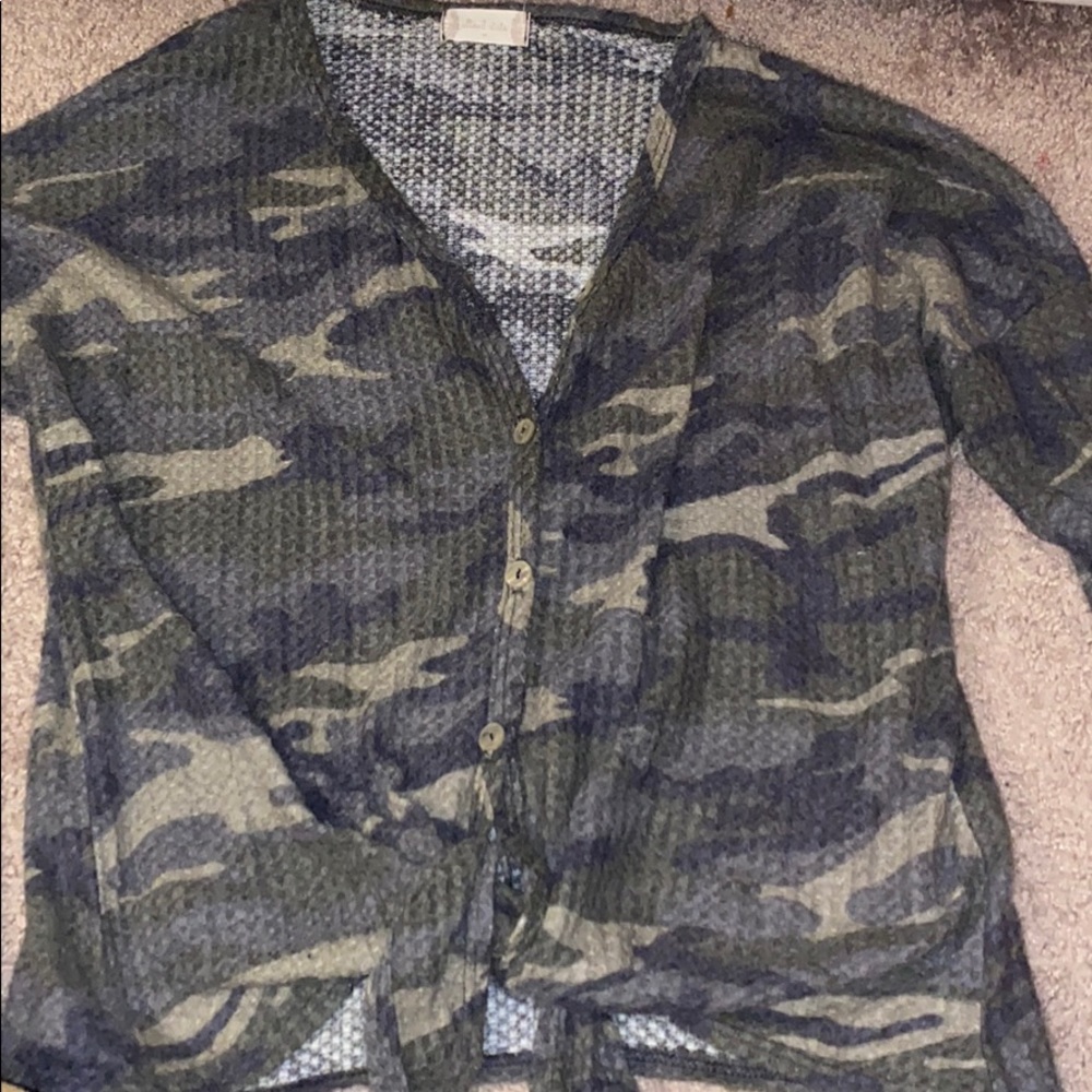 Altar’d state Camouflage Top